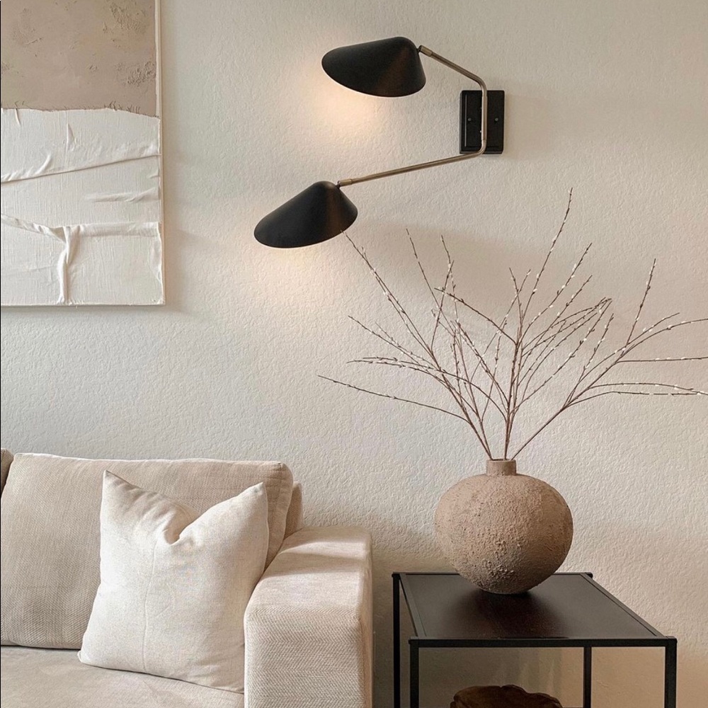 Mid-Century Swiveling Wall Sconce